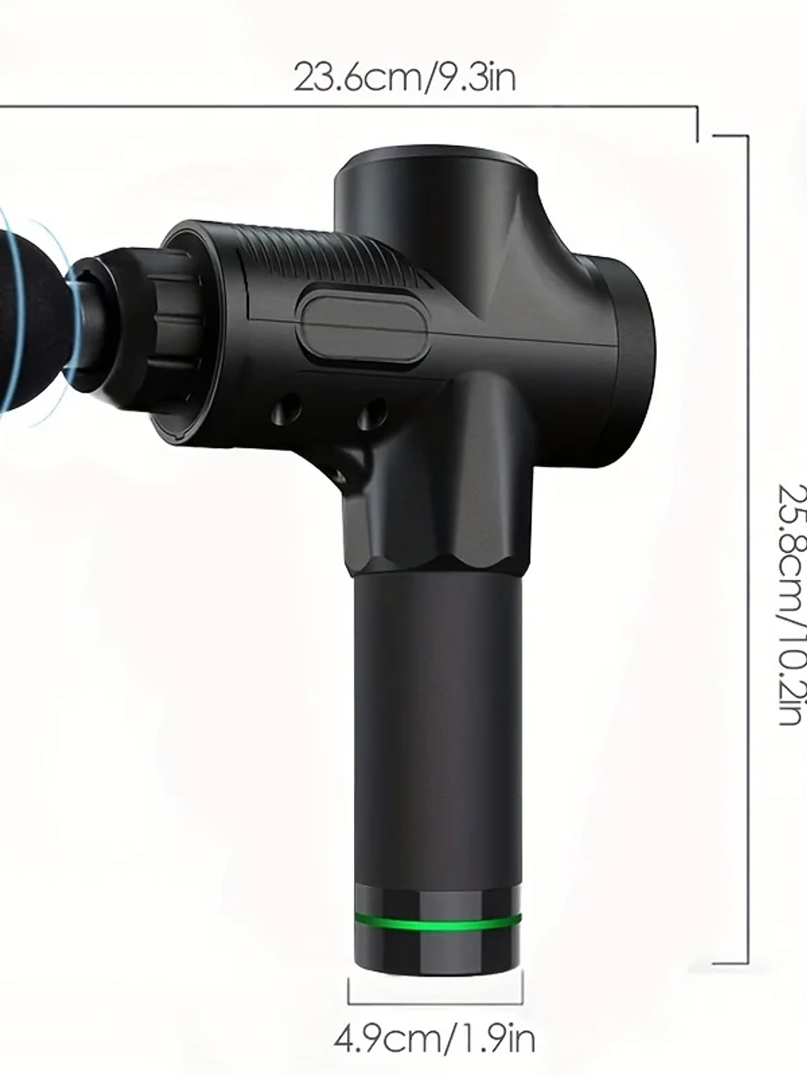 Pistola de masaje de 99 niveles para fascia, relajación muscular profunda,  28