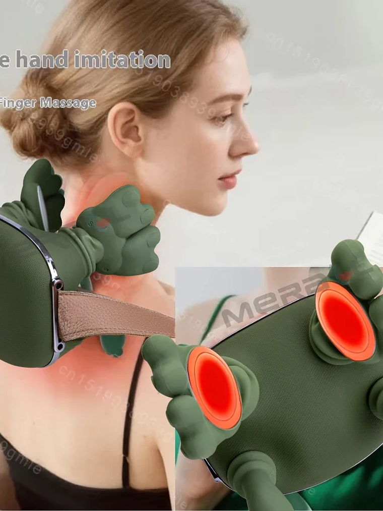 Masajeador de cuello, almohada cervical, masajeador de hombros, trapecio 1