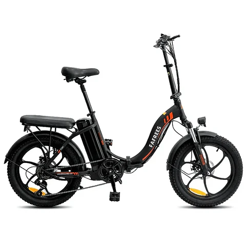 Bicicleta eléctrica plegable de 20 pulgadas con batería de 350 W, 