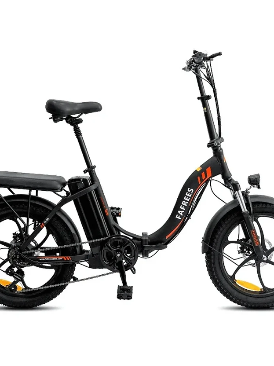 Bicicleta eléctrica plegable de 20 pulgadas con batería de 350 W,  2