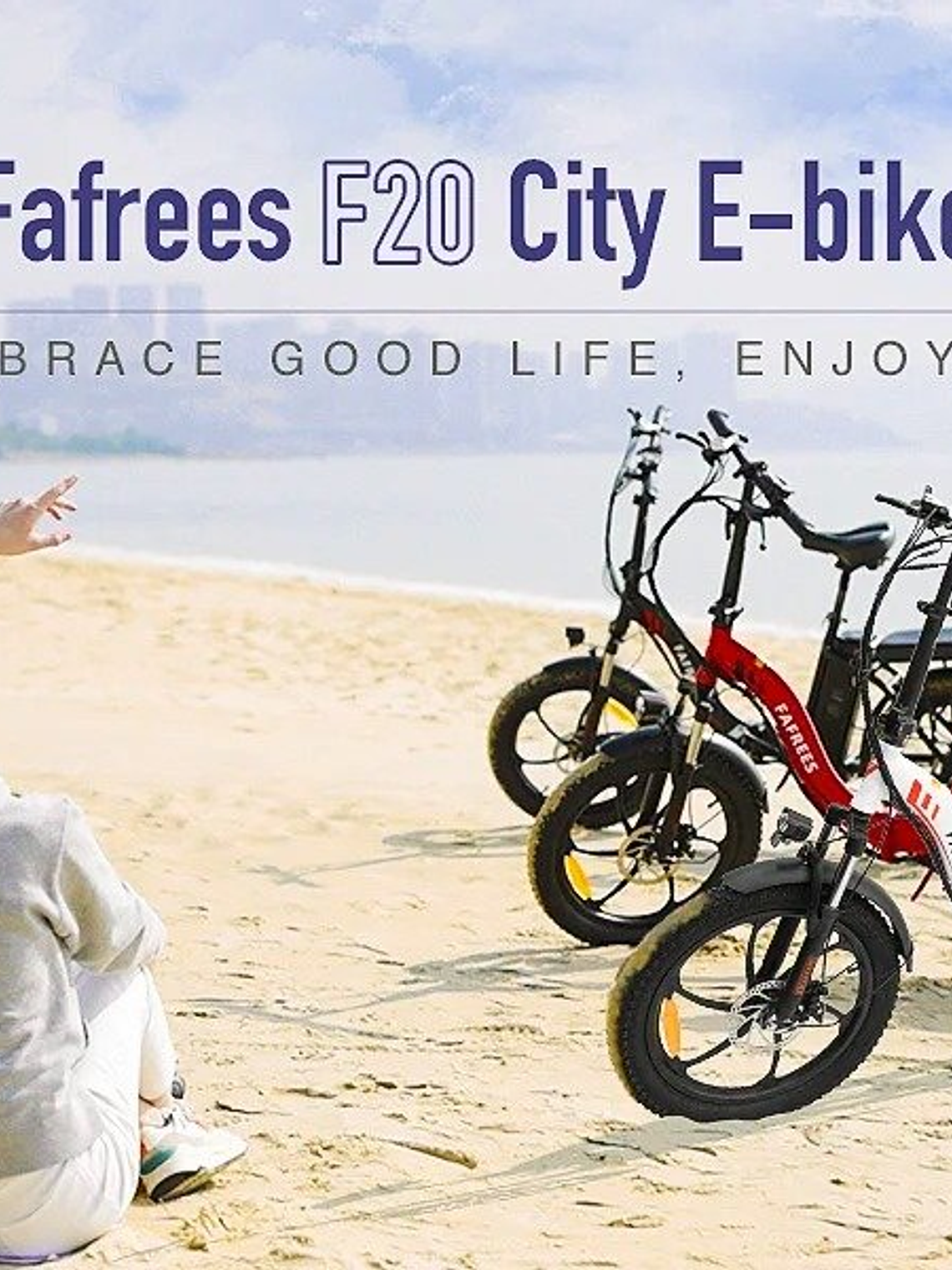 Bicicleta eléctrica plegable de 20 pulgadas con batería de 350 W,  6