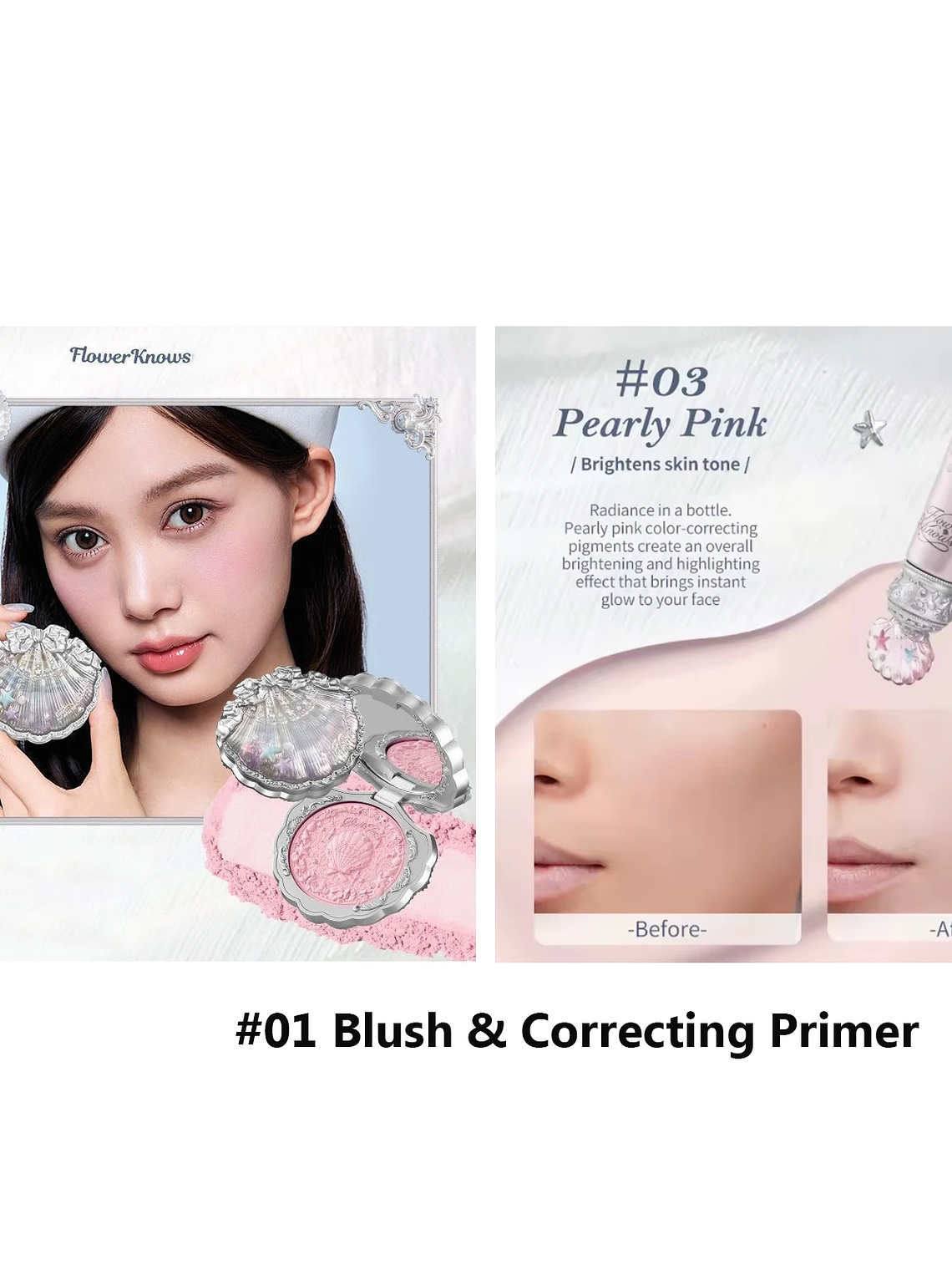 Set de Maquillaje Flower Knows Shells Jewel 13