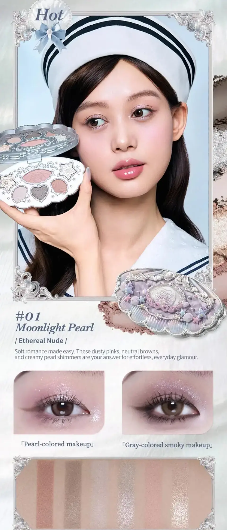 Maquillaje Flower Knows Shells Jewel 16