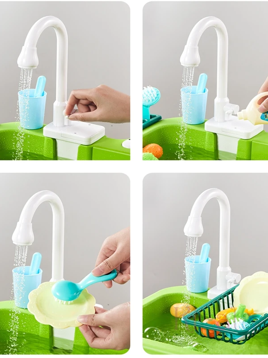 Lavavajillas eléctrico, juguete con agua  5