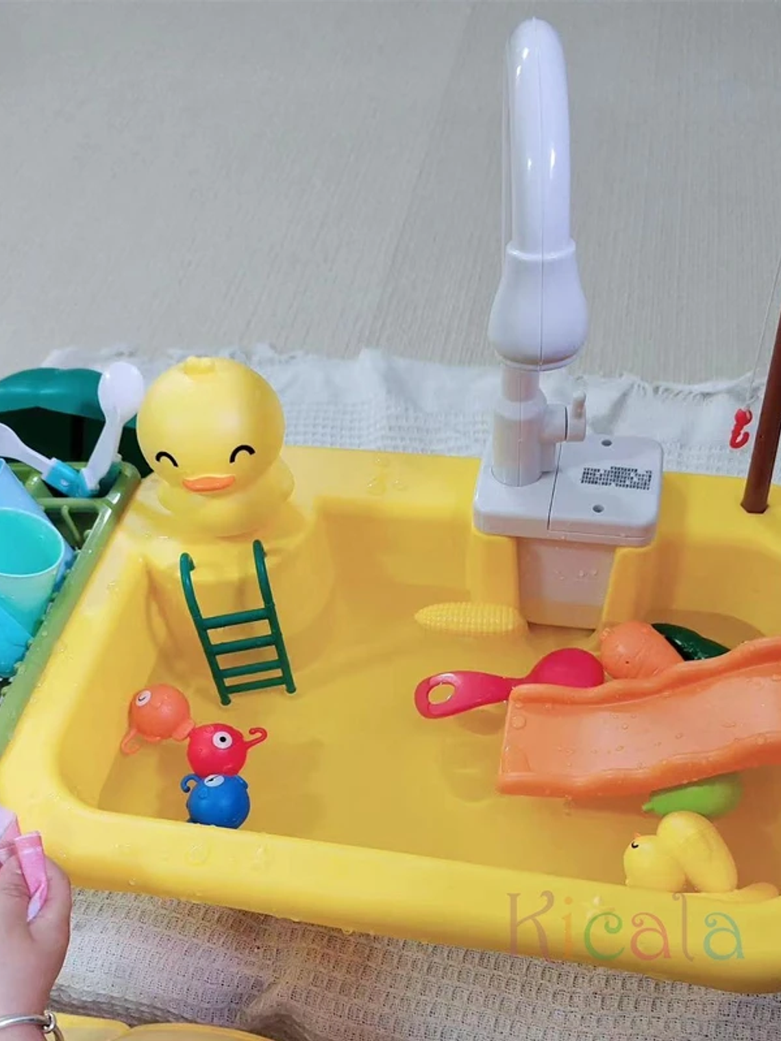 Lavavajillas eléctrico, juguete con agua  19