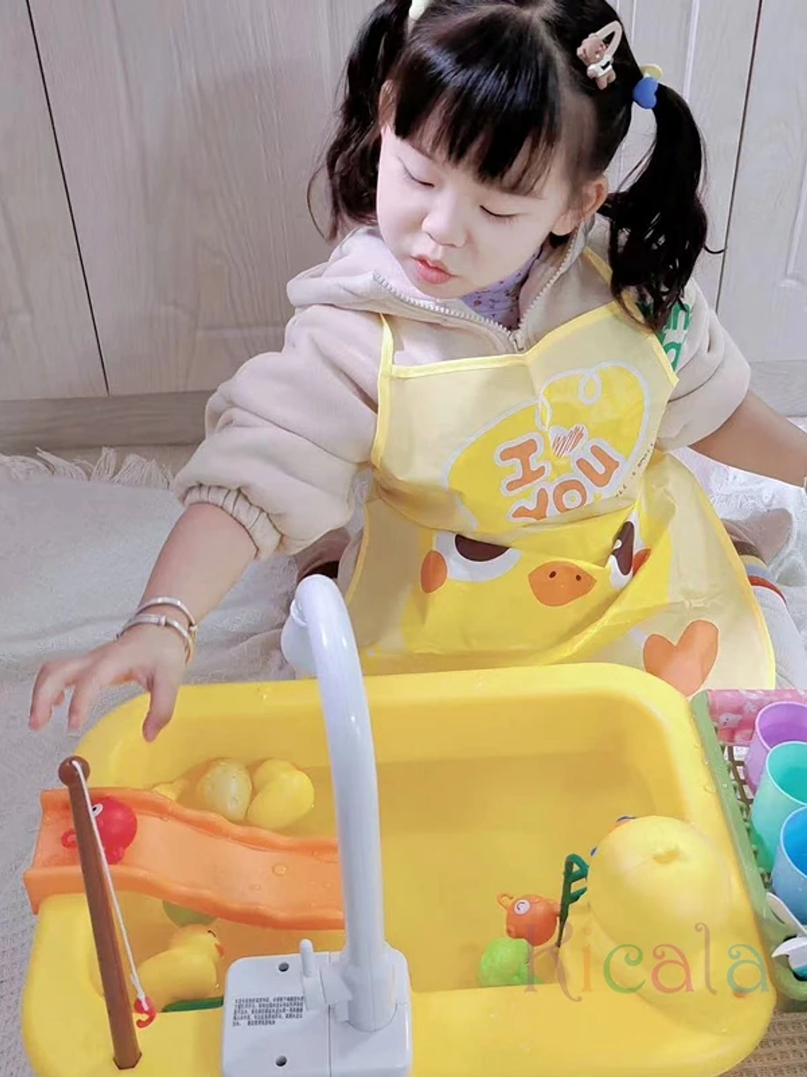 Lavavajillas eléctrico, juguete con agua  20