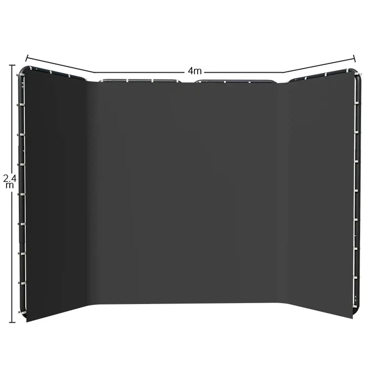 Photography Photo Studio Softbox Lighting Kit With 2.6x3M Background Frame 3pcs Backdrops Tripod Stand Reflector Board 4Umbrella 11