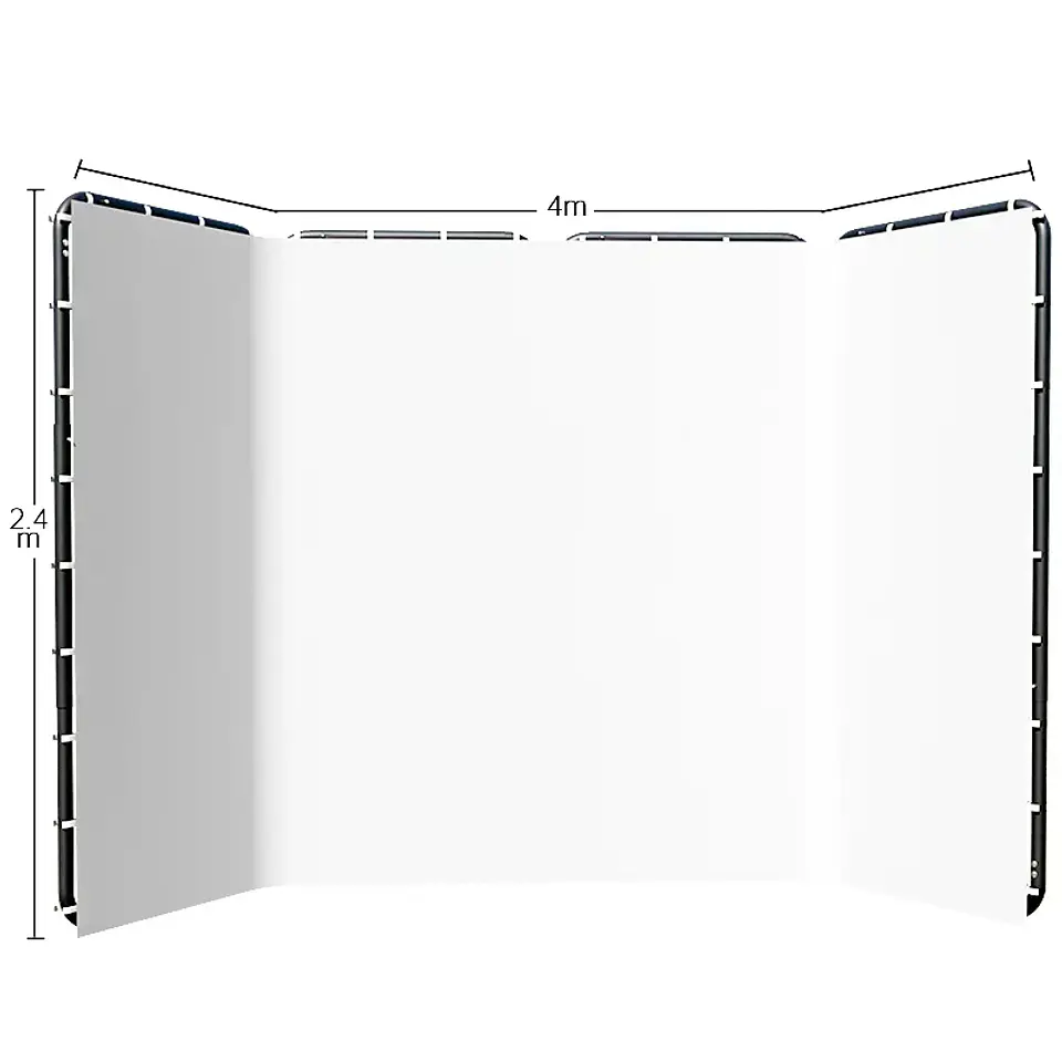 Photography Photo Studio Softbox Lighting Kit With 2.6x3M Background Frame 3pcs Backdrops Tripod Stand Reflector Board 4Umbrella 15