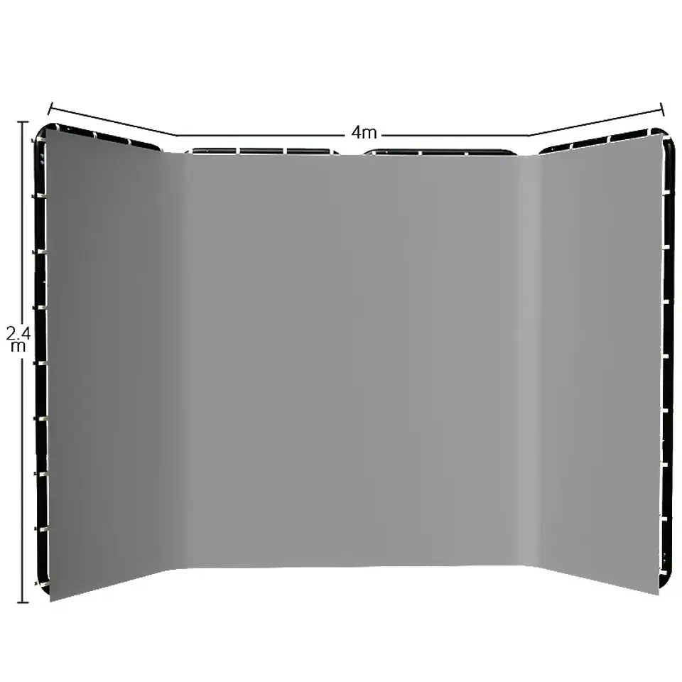 Photography Photo Studio Softbox Lighting Kit With 2.6x3M Background Frame 3pcs Backdrops Tripod Stand Reflector Board 4Umbrella 17