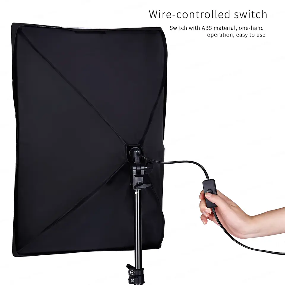 Photography Photo Studio Softbox Lighting Kit With 2.6x3M Background Frame 3pcs Backdrops Tripod Stand Reflector Board 4Umbrella 25
