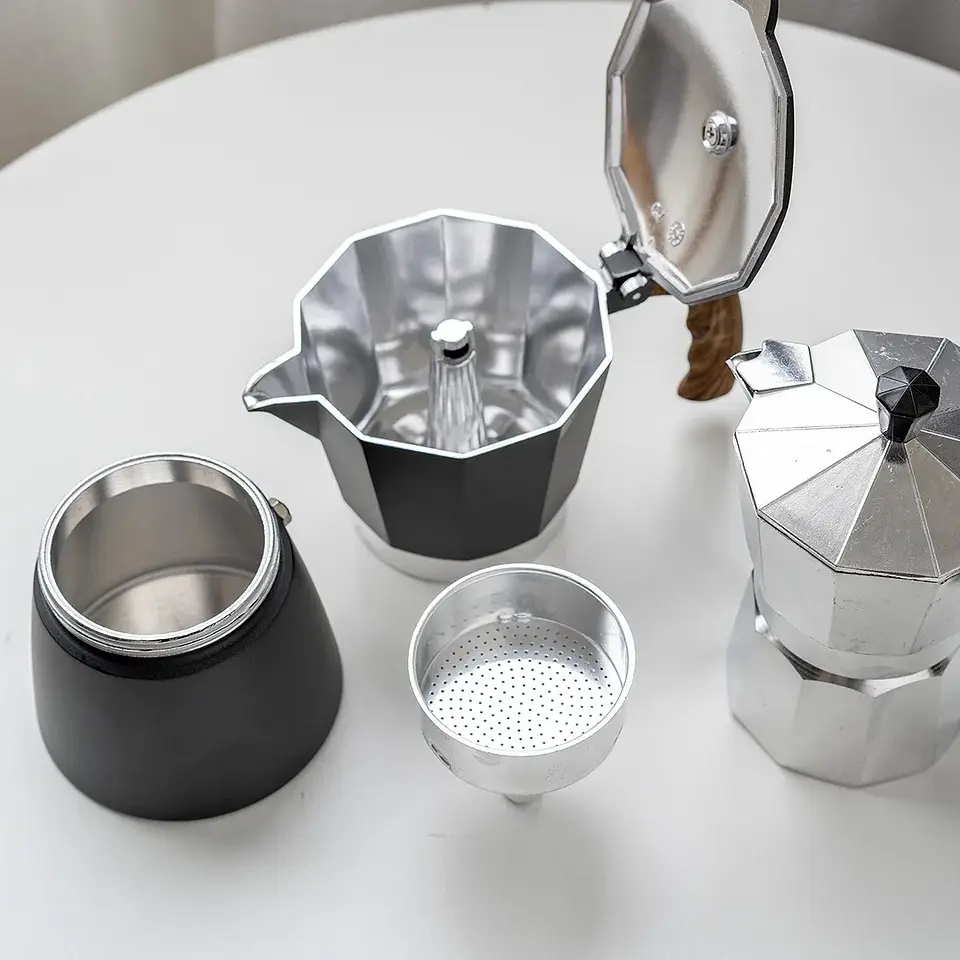 Italian Moka Pots Aluminum Espresso 13