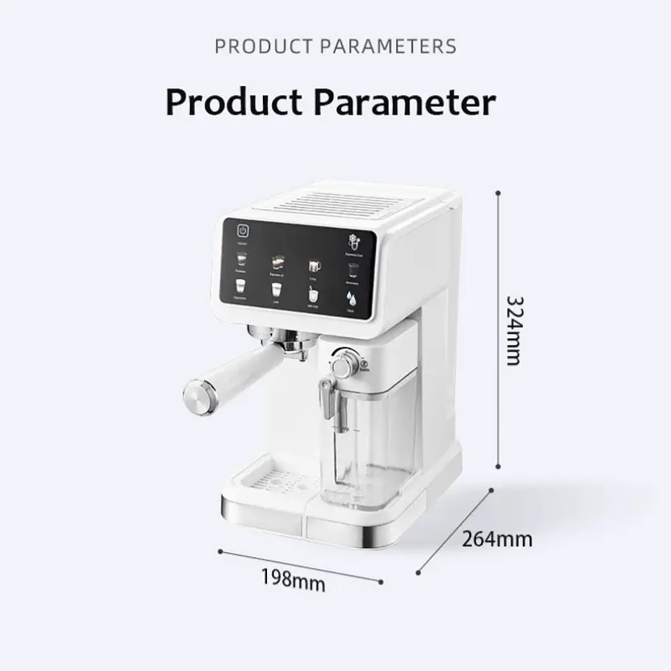 Cafetera espresso italiana de 220 V  5