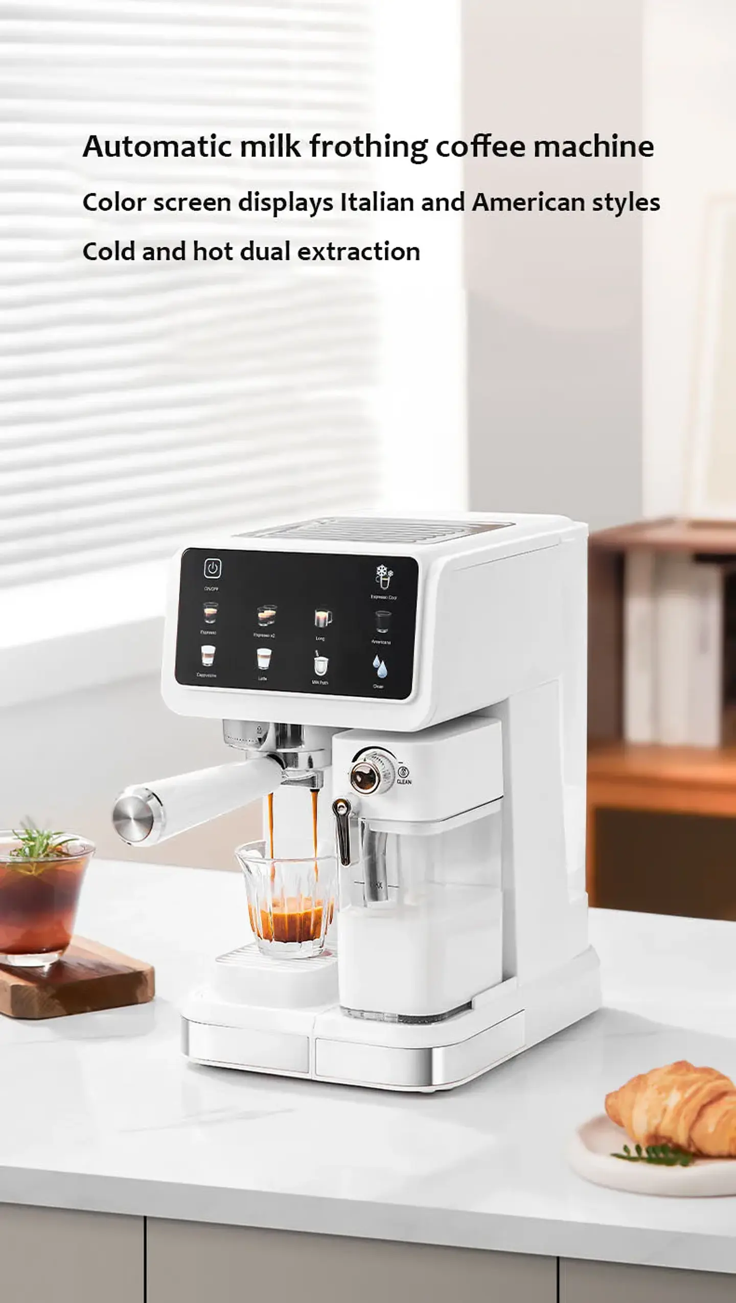 Cafetera espresso italiana de 220 V  9