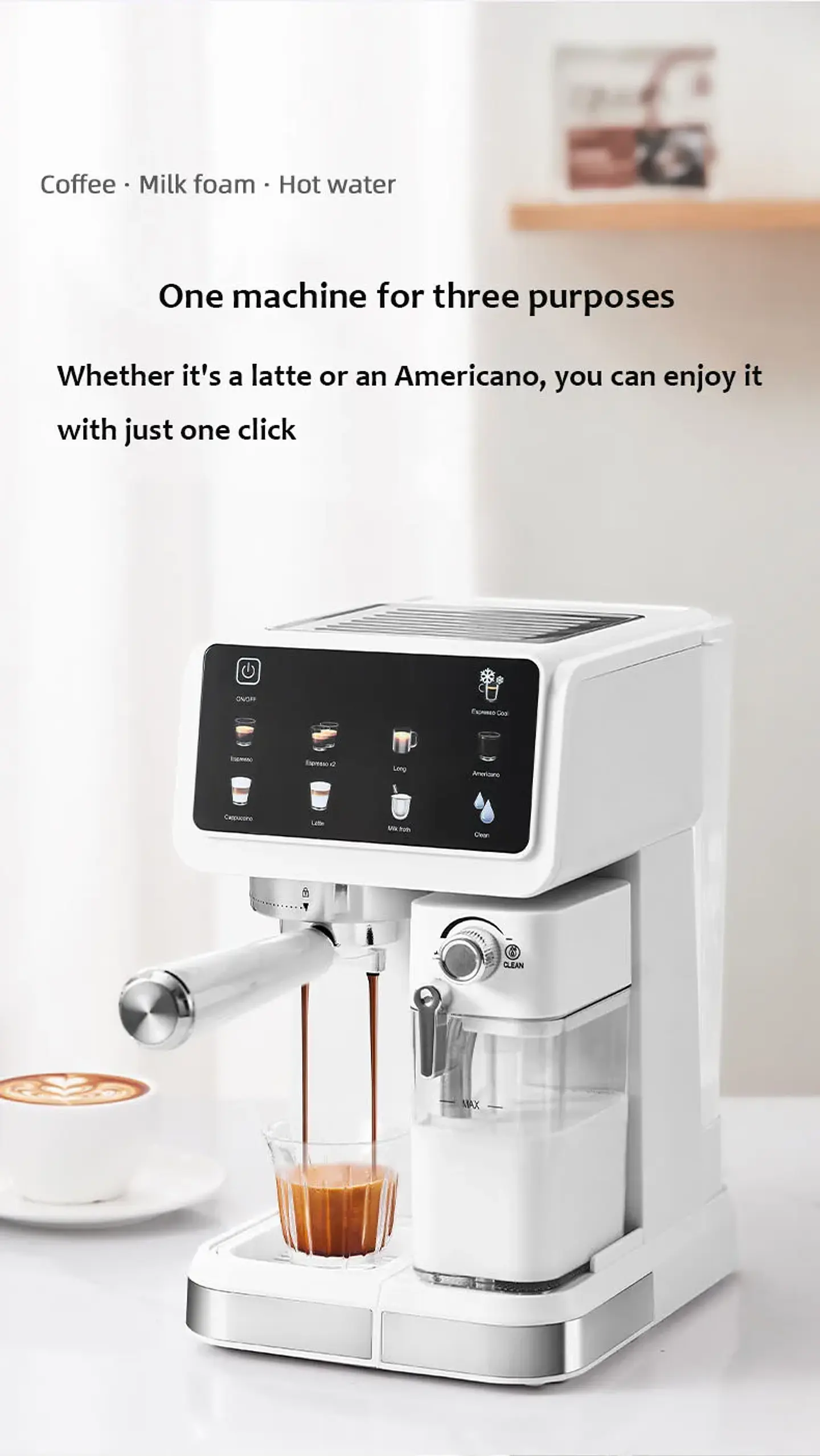 Cafetera espresso italiana de 220 V  10