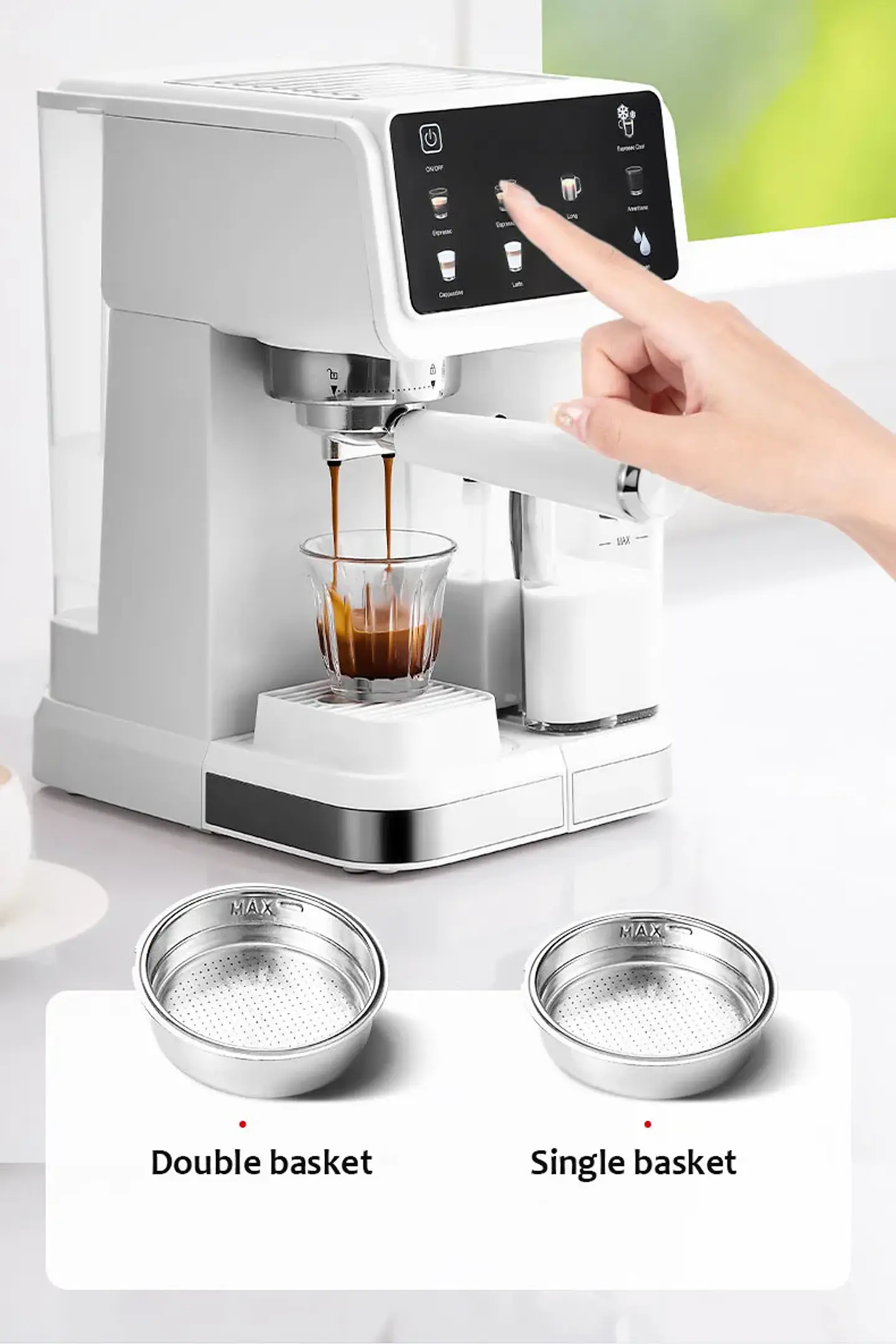 Cafetera espresso italiana de 220 V  15