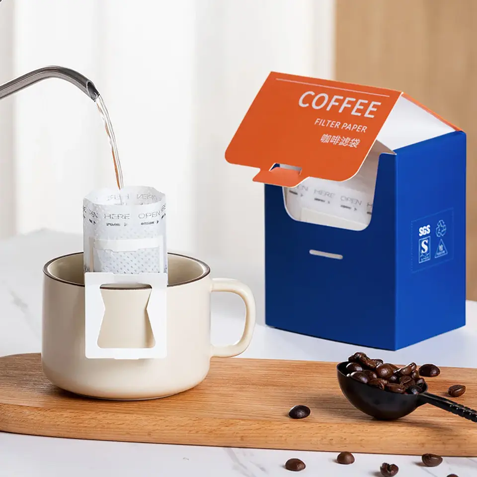 Filtro de café GIANXI, bolsas de filtro desechables de papel 4