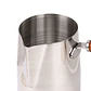 Jarra para espumar leche de acero inoxidable 304 con mango de madera - Miniatura 4