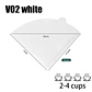 100 filtros de café desechables de papel natural para 1-4 tazas - Miniatura 11