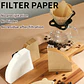 100 filtros de café desechables de papel natural para 1-4 tazas - Miniatura 21