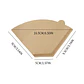 100 filtros de café desechables de papel natural para 1-4 tazas - Miniatura 28