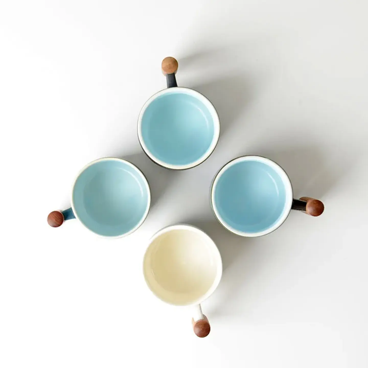 Taza de café retro de cerámica 2