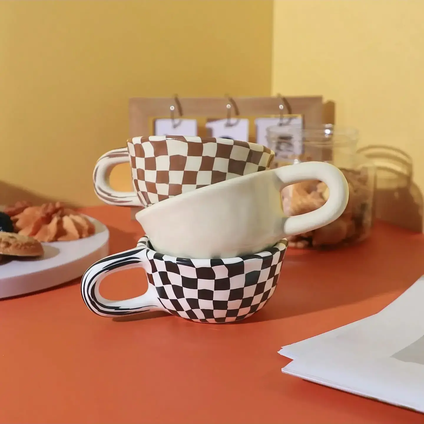 1 taza de café de cerámica creativa 2