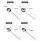 1 cuchara medidora de acero inoxidable para granos de café de 15/30 ml - Miniatura 6