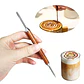 Bolígrafo de acero inoxidable para café latte - Miniatura 1