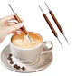 Bolígrafo de acero inoxidable para café latte - Miniatura 10