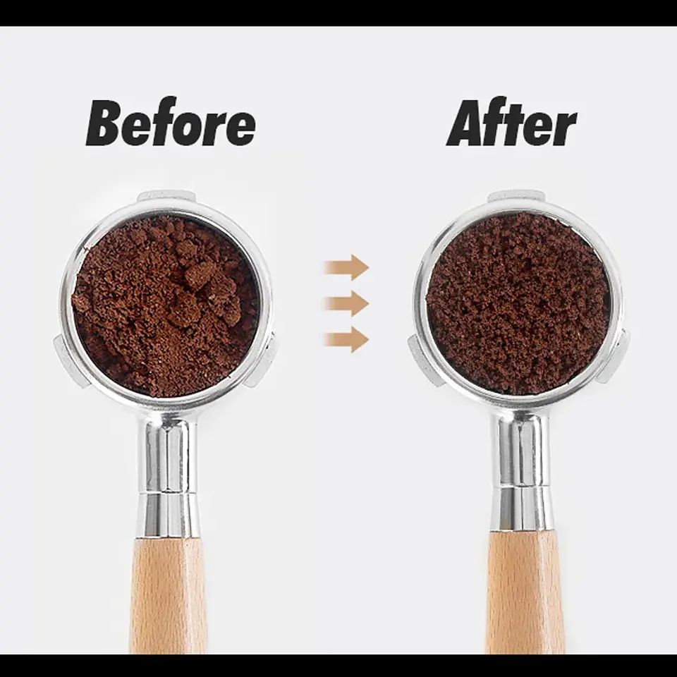 Aguja para remover café, agitador de polvo para espresso 31