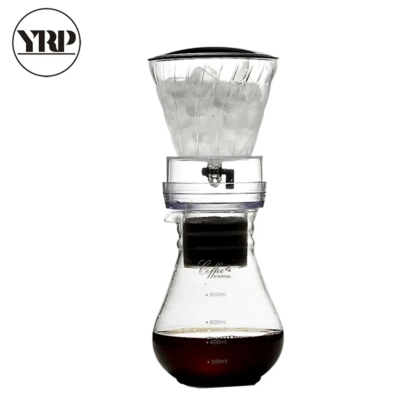 Cafetera de goteo YRP con filtro reutilizable 8
