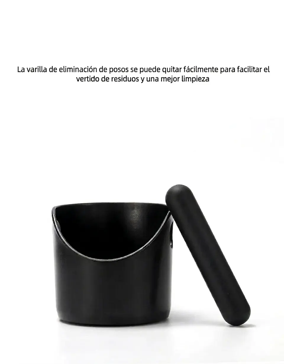 Knock Box Mini: El Contenedor de Posos de Café Esencial para tu Barista en Casa 6