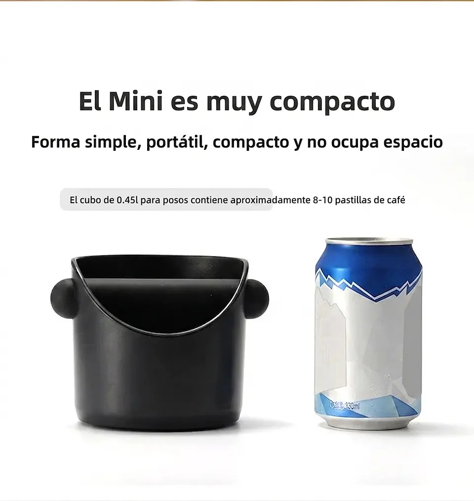 Knock Box Mini: El Contenedor de Posos de Café Esencial para tu Barista en Casa 7