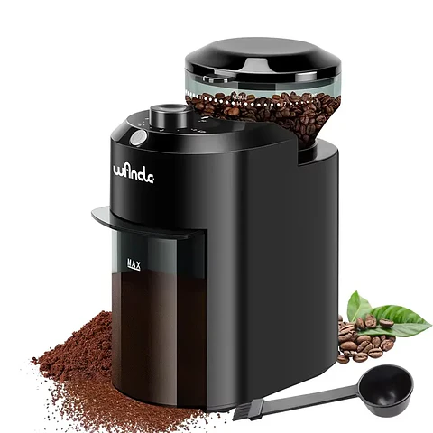 Molinillo de café eléctrico Wancle con muelas ajustables