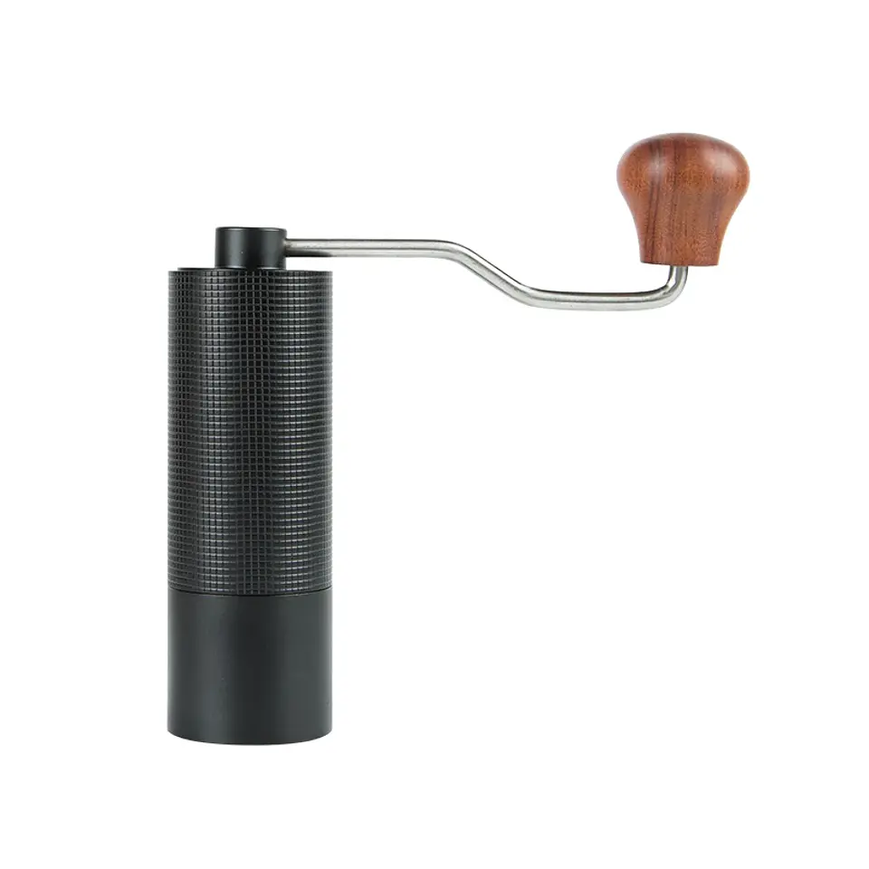 Professional Manual Coffee Grinder Upgrade All-metal Body  Anti-slip Design Portable Grinder Burr Inside 9