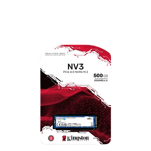 Unidad de Estado Sólido Kingston NV3 PCIe 4.0 NVMe – 500GB a 4TB