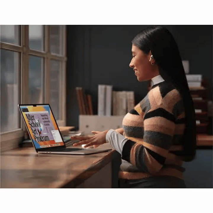 MacBook Air 13” Apple M2 – 16GB RAM, 256GB SSD, Medianoche 6