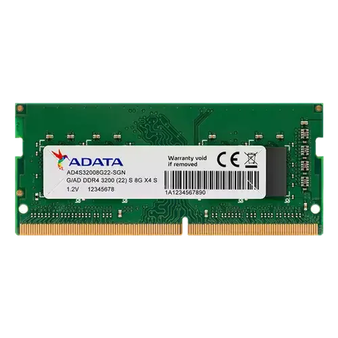 Memoria RAM ADATA Premier DDR4 3200 SO-DIMM – 8GB - 32GB para Portátil 1