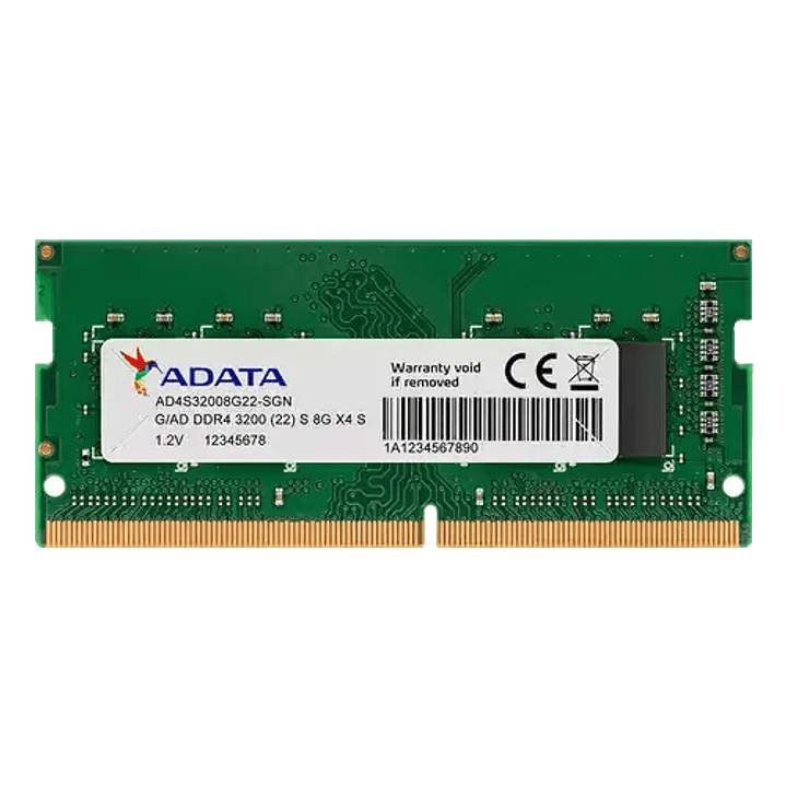Memoria RAM ADATA Premier DDR4 3200 SO-DIMM – 8GB - 32GB para Portátil 1