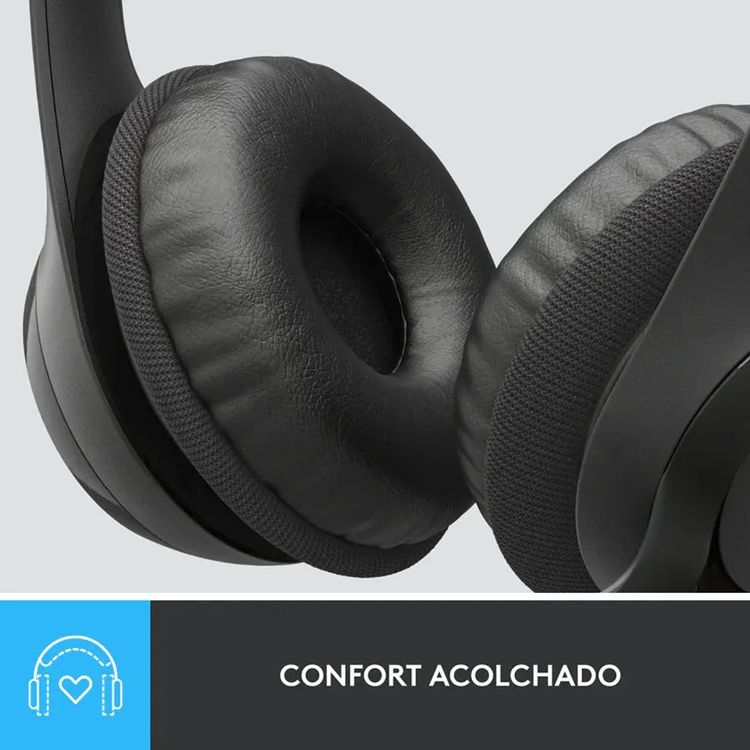 Audífonos Logitech H390 USB – Diadema con Micrófono para Oficina y Call Center 4