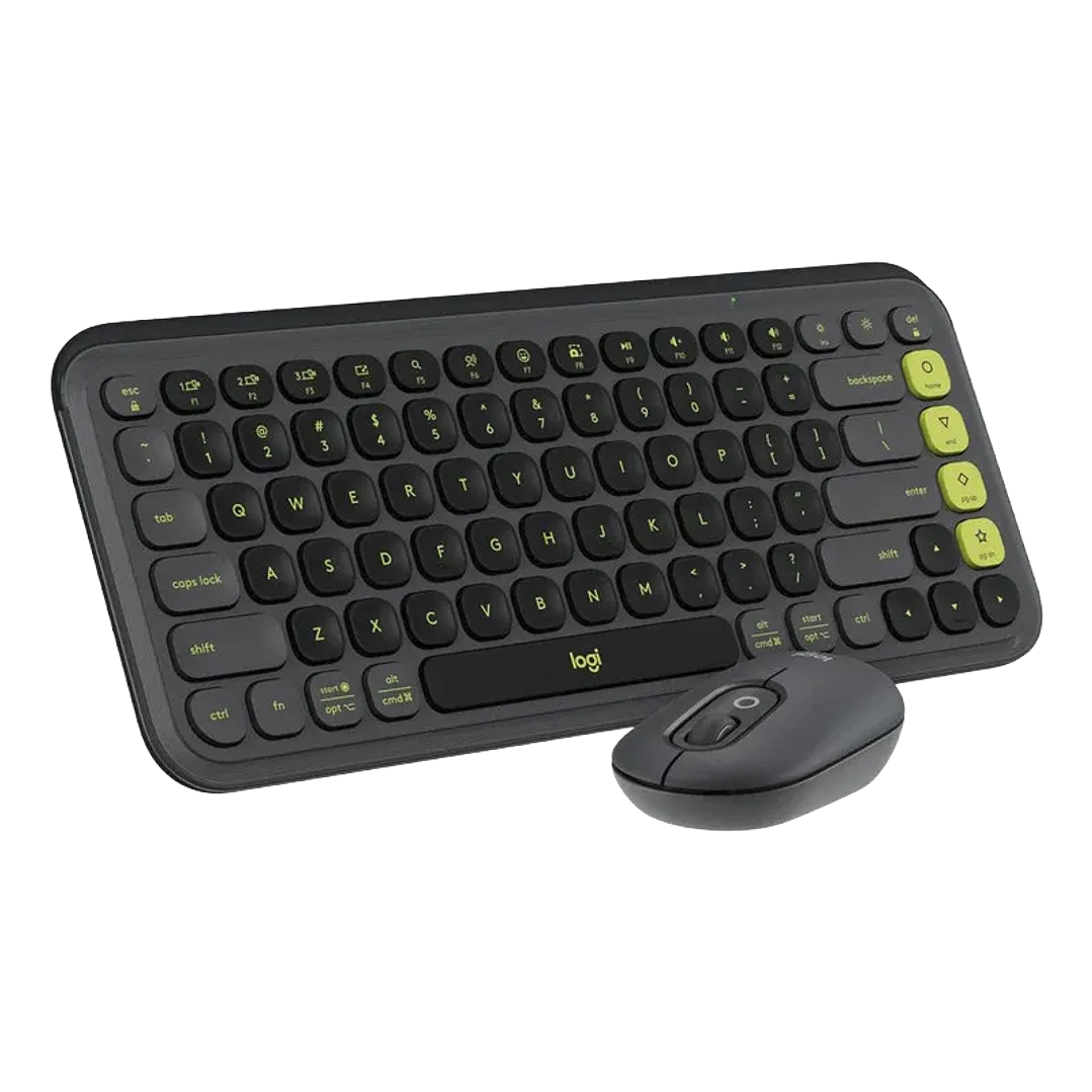 Logitech POP Icon Combo – Teclado y Mouse Inalámbricos Personalizables con Diseño Compacto 1