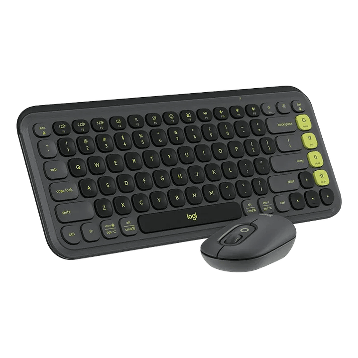 Logitech POP Icon Combo – Teclado y Mouse Inalámbricos Personalizables con Diseño Compacto 1