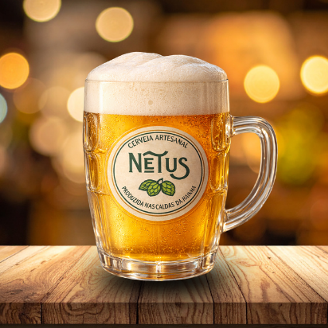 Copo de Vidro - Personalizado (Netus) 2