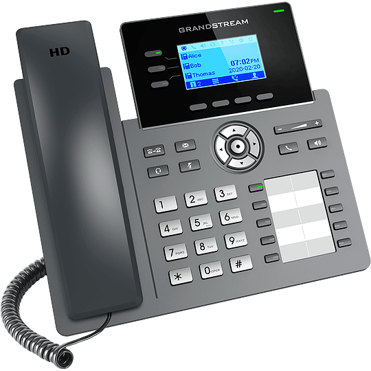 GRANDSTREAM GRP2604 - TELEFONO IP HD 3 LINEAS BLF GIGA GDMS