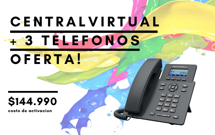 KIT CENTRAL TELEFONICA VIRTUAL 3 ANEXOS