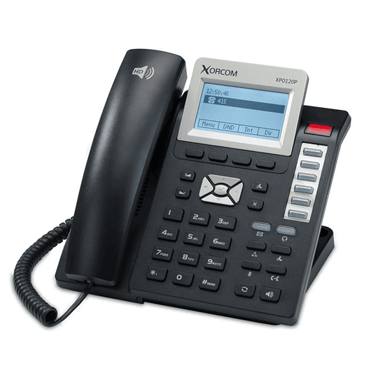 XORCOM SIP XP120P – INCLUYE POE – TELEFONO IP