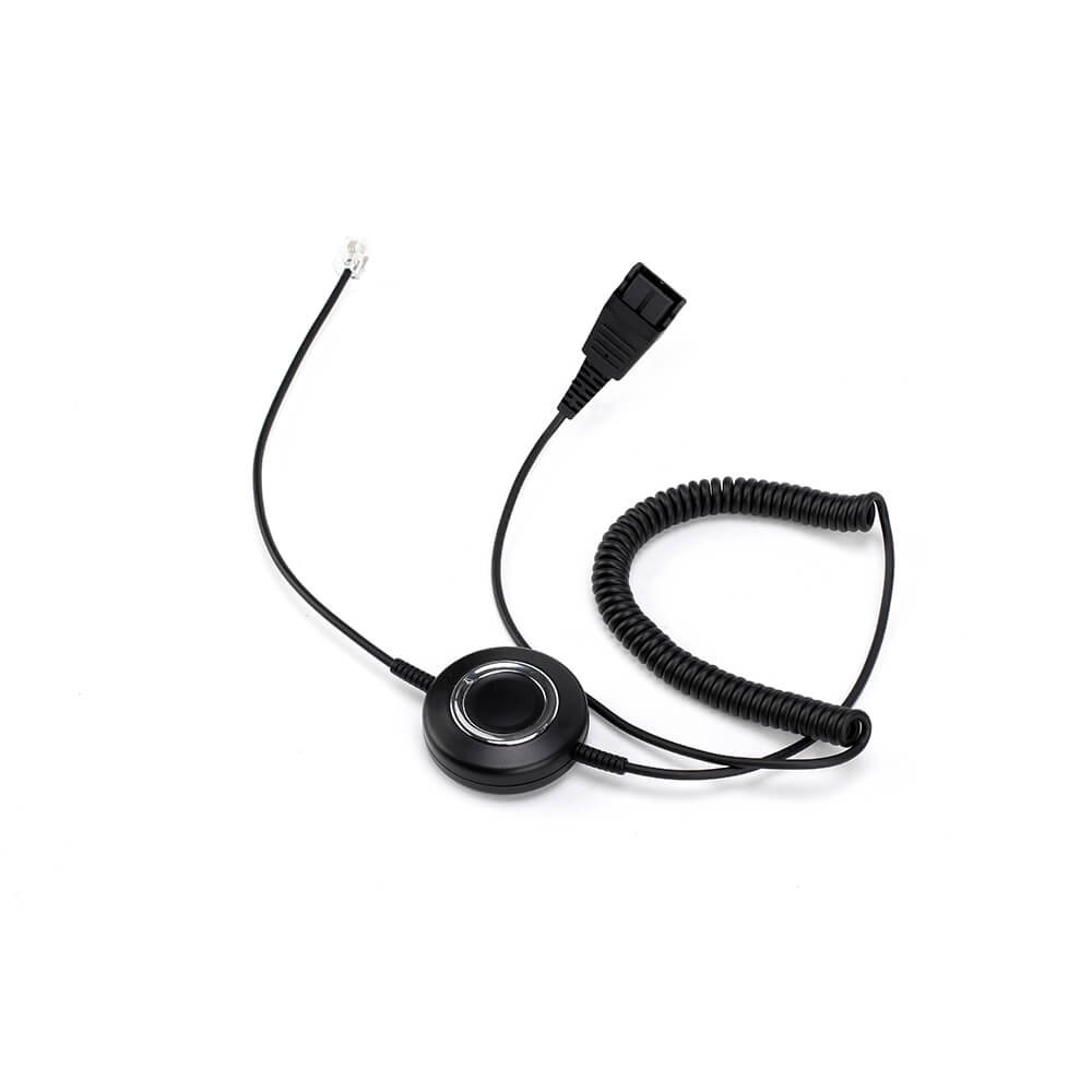 Cable Adaptador QD a RJ9 Alta Compatibilidad con 7 Posiciones