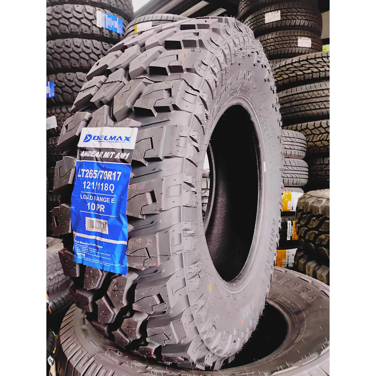 NEUMATICO 265/70R17 121/118Q 10PR DELMAX ANDEAN M/T AM1