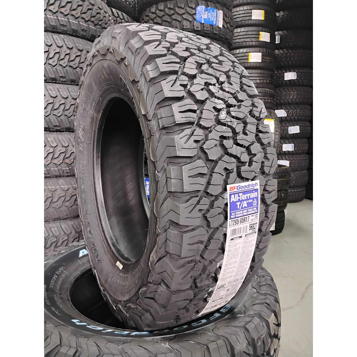 NEUMATICO 265/65R17 120/117S 10PR BFGOODRICH ALL TERRAIN T/A