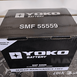 BATERIA YOKO 55 AMPERES, 12V ,SMF 55559